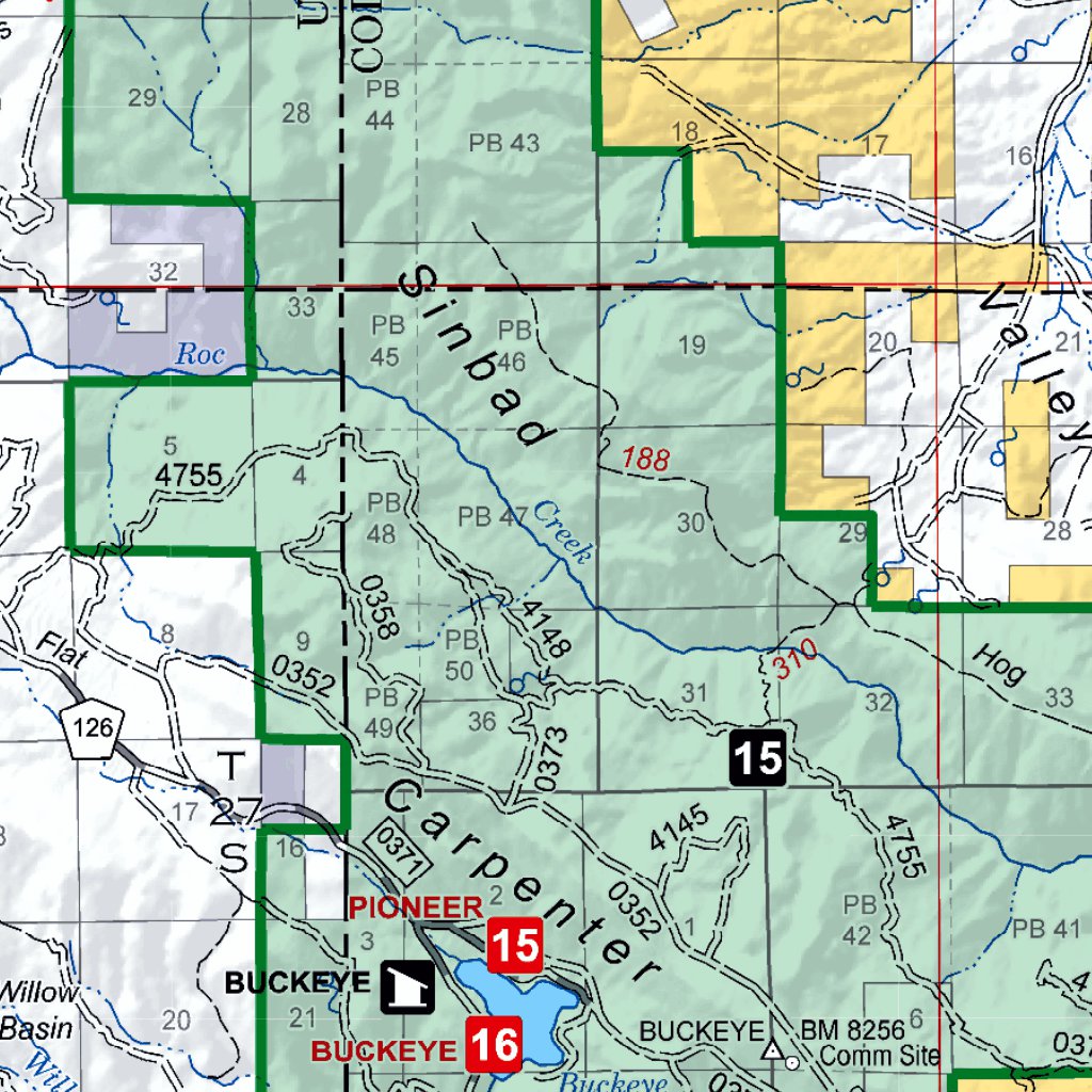 MantiLa Sal National Forest Moab Ranger District 2013 Map by US Forest