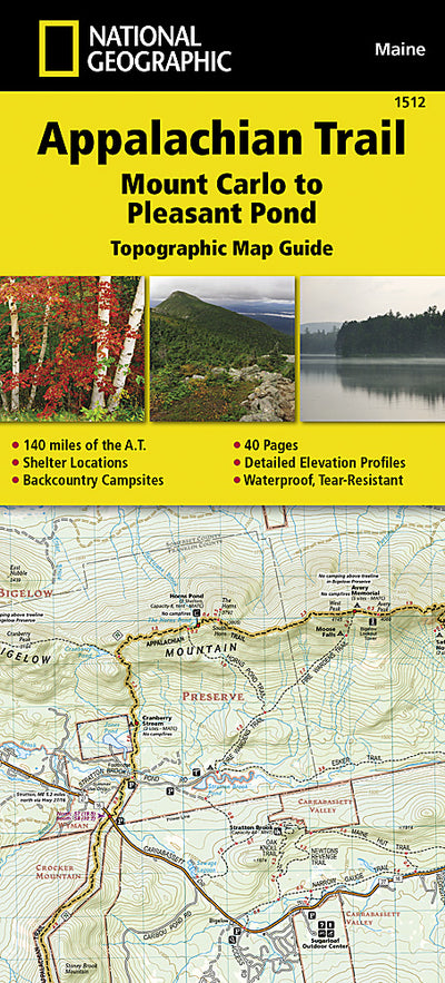 1512 :: Appalachian Trail, Mount Carlo to Pleasant Pond [Maine]