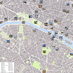 Paris Picture Map