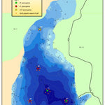 Spring Creek Lake Fish Habitat Locations