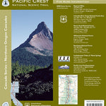 Pacific Crest National Scenic Trail - Map 8 - Northern Oregon Bundle