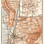 Aix-les-Bains town plan, 1902