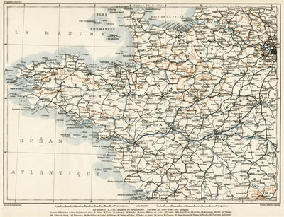 Northwest France, 1909