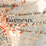 Clamart-Sceaux-Villejuif map, 1931