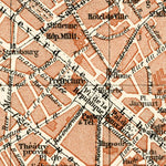 Lille city map, 1913