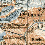 Tarentaise and Maurienne map, 1902