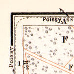 Saint-Germain-en-Laye city map, 1931