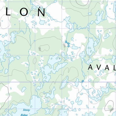 St. Catherine's, NL (001N03 CanTopo)