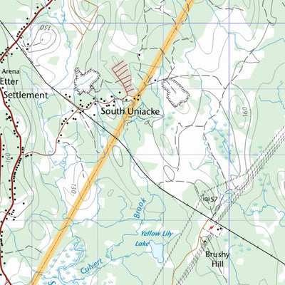 Mount Uniacke, NS (011D13 CanTopo)