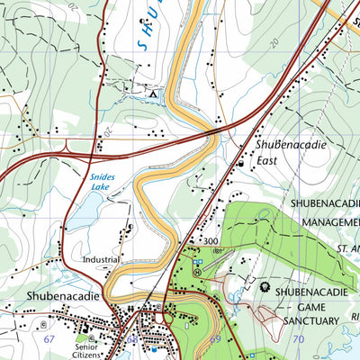 Shubenacadie, NS (011E03 CanTopo)