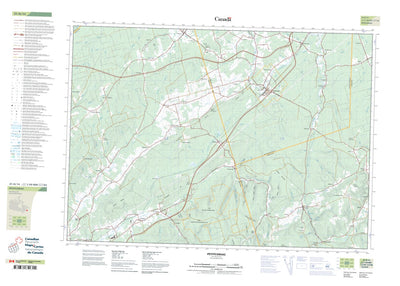 Petitcodiac, NB (021H14 CanTopo)