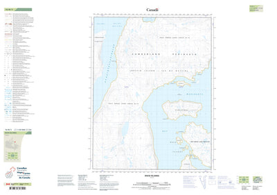 Duck Islands, NU (016M03 CanTopo)