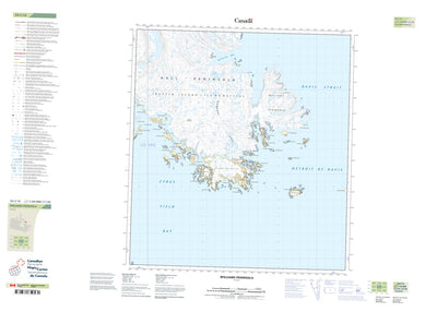 Williams Peninsula (025I15 CanTopo)