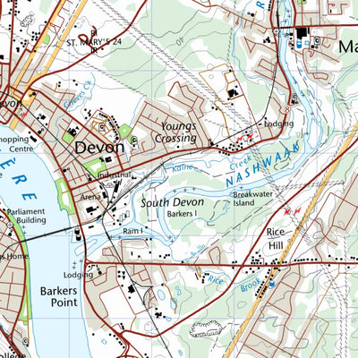 Fredericton, NB (021G15 CanTopo)