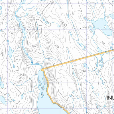 Hall Peninsula, NU (025O13 CanTopo)