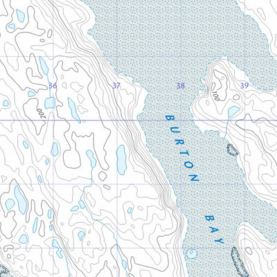 Burton Bay, NU (025N09 CanTopo)