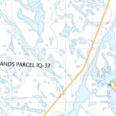 Great Plain Of The Koukdjuak (026E05 CanTopo)