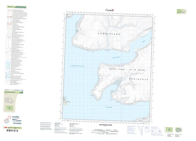 Iqalujjuaq Fiord, NU (026H11 CanTopo)