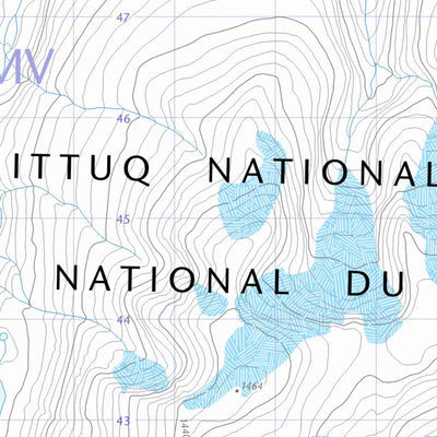 North Pangnirtung Fiord, NU (026P01 CanTopo)