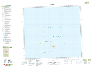 Bakers Dozen Islands (034D15 CanTopo)