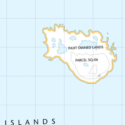 Bakers Dozen Islands (034D15 CanTopo)