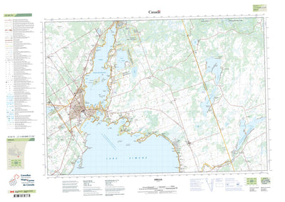 Orillia, ON (031D11 CanTopo)