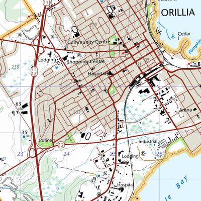 Orillia, ON (031D11 CanTopo)