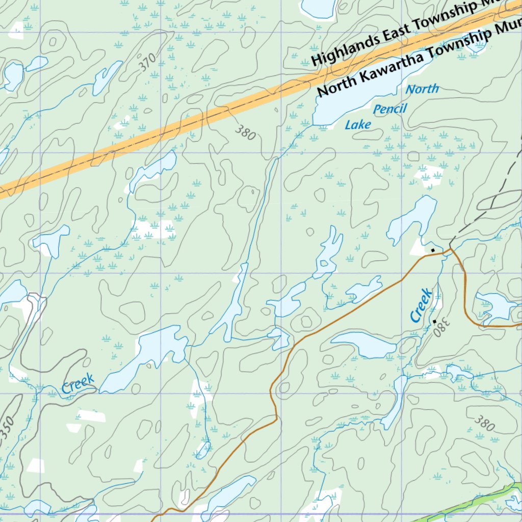 Gooderham, ON (031D16 CanTopo) Map by Natural Resources Canada | Avenza ...
