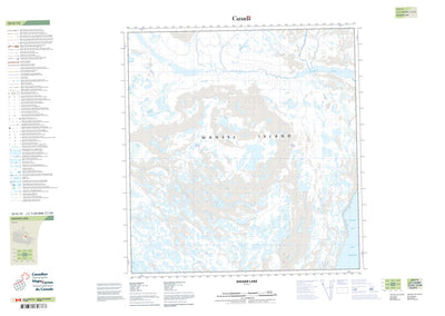 Digger Lake (035E13 CanTopo)