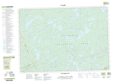 Tom Thomson Lake (031E10 CanTopo)