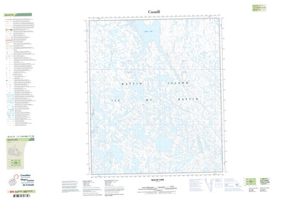 Qallik Lake (036A13 CanTopo)