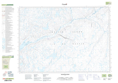 Macdonald River, NU (037D11 CanTopo)