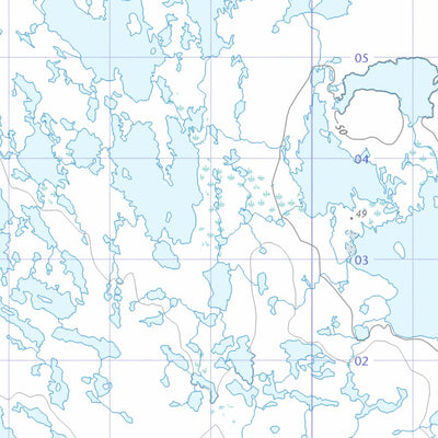Alna Lake (036B13 CanTopo)