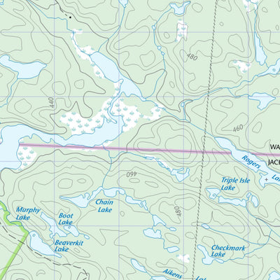 Wakomata Lake, ON (041J11 CanTopo)