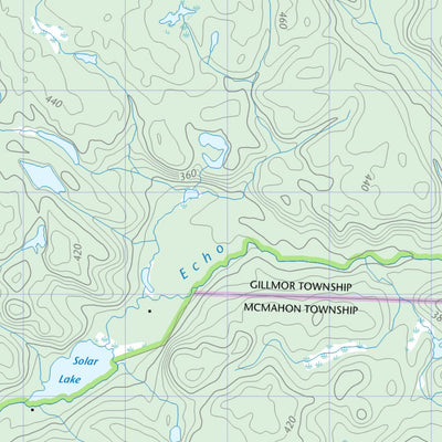 Echo Lake (041J12 CanTopo)