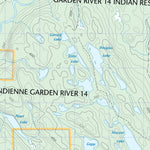 Echo Lake (041J12 CanTopo)