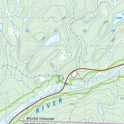 Rocky Island Lake, ON (041J14 CanTopo)