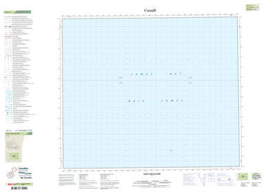 East Cub Island (043I01 CanTopo)