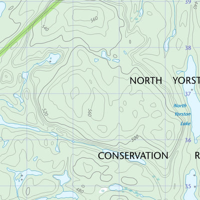 Smoothwater Lake, ON (041P07 CanTopo)