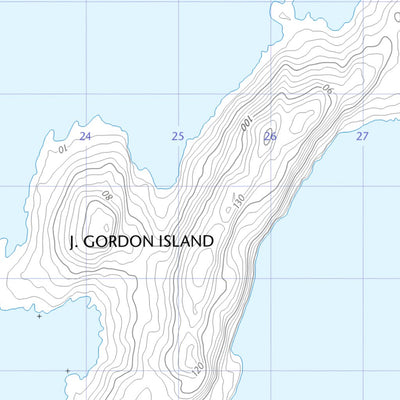 J. Gordon Island (044P10 CanTopo)