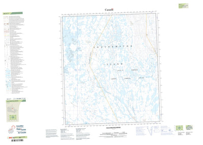 Salliarutaq Ridge (046C07 CanTopo)