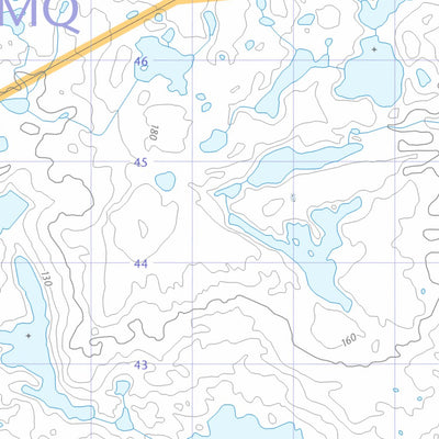 Quartzite Lake, NU (046P04 CanTopo)