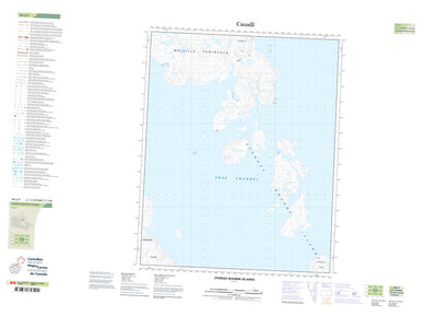 Sturges Bourne Islands, NU (046J04 CanTopo)