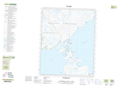 Hoppner Strait, NU (046J06 CanTopo)