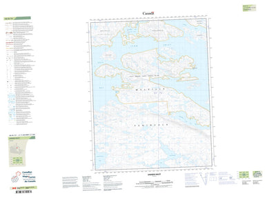Sherer Inlet, NU (046K15 CanTopo)