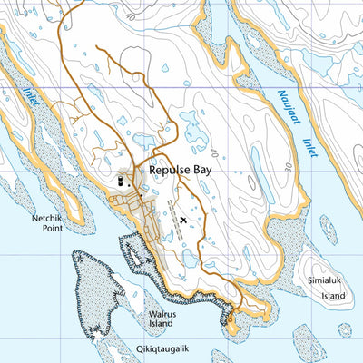 Repulse Bay, NU (046L09 CanTopo)