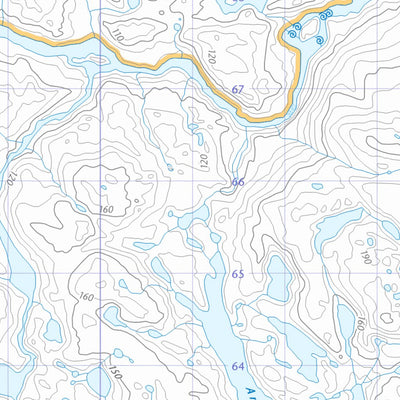 Amittuarjuk Lake, NU (046P05 CanTopo)