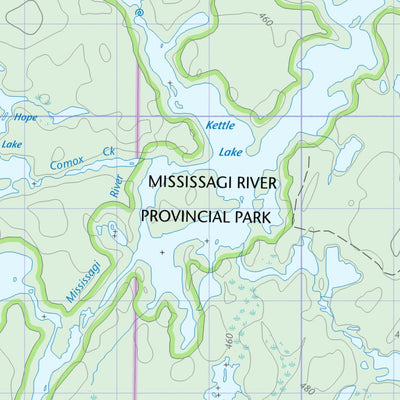 Indian Lake, ON (041O01 CanTopo)