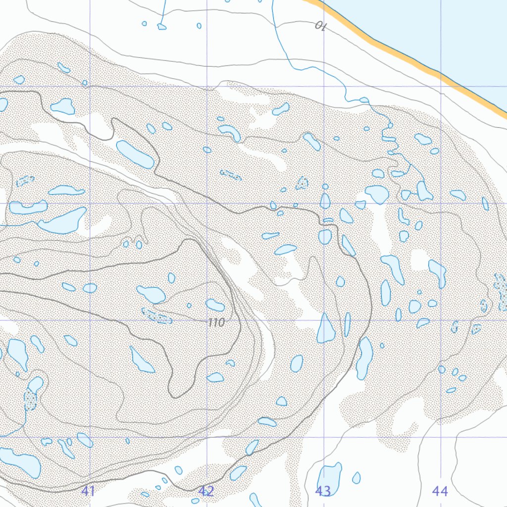 Bay Roche Roche Bay, NU (047A06 CanTopo) Map by Natural Resources Canada | Avenza ...