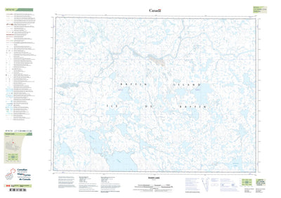 Taser Lake (047E15 CanTopo)